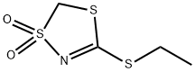 3-(Ethylthio)-1,4,2-dithiazole 1,1-dioxide 结构式