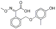4-Hydroxy KresoxiM-Methyl Carboxylic Acid 结构式