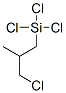 trichloro(3-chloro-2-methylpropyl)silane  结构式