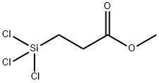 2-甲酯基乙基三氯硅烷 结构式