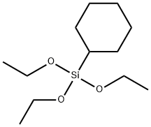 (三乙氧基硅基)环己烷 结构式
