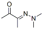 2,3-Butanedione, mono(dimethylhydrazone), (E)- (9CI) 结构式