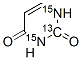 尿嘧啶-2-13C,15N2 结构式
