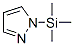 1-(Trimethylsilyl)-1H-pyrazole 结构式