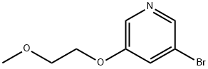 3-broMo-5-(2-Methoxyethoxy)pyridine 结构式