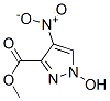 1H-Pyrazole-3-carboxylicacid,1-hydroxy-4-nitro-,methylester(9CI) 结构式