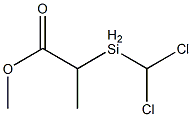 2-甲酯基乙基甲基二氯硅烷 结构式