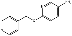 6-(pyridin-4-ylmethoxy)-pyridin-3-ylamine 结构式