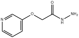 2-(PYRIDIN-3-YLOXY)ACETOHYDRAZIDE 结构式