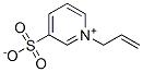 1-allyl-3-sulphonatopyridinium 结构式