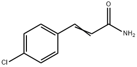 4-氯肉桂酰胺 结构式