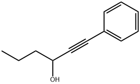 1-苯基-1-己炔-3-醇 结构式