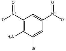 2-溴-4,6-二硝基苯胺 结构式