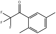 Ethanone, 1-(2,5-dimethylphenyl)-2,2,2-trifluoro- (9CI) 结构式