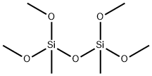 1,1,3,3-四甲氧基-1,3-二甲基二硅氧烷 结构式