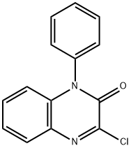 3-氯-1-苯基-2(1H)-喹喔啉酮 结构式