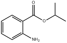 邻氨基苯甲酸异丙酯 结构式