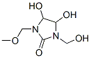 4,5-dihydroxy-1-(hydroxymethyl)-3-(methoxymethyl)imidazolidin-2-one  结构式