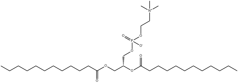 1,2-二十二酰基-SN-GLYCERO-3-胆碱磷酸 结构式