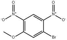 1-BroMo-5-Methoxy-2,4-dinitro-benzene 结构式