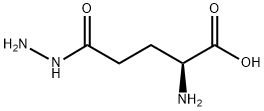 L-谷氨酸酰肼 结构式
