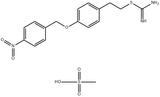 KB-R7943 甲磺酰酸盐 结构式
