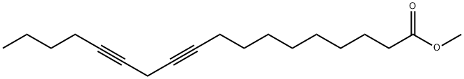 10,13-Octadecadiynoic acid methyl ester 结构式