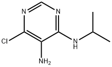 6-氯-N4-异丙基嘧啶-4,5-二胺 结构式