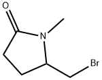 5-(Bromomethyl)-1-methylpyrrolidin-2-one 结构式