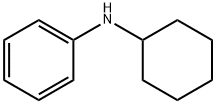 N-环己基苯胺 结构式