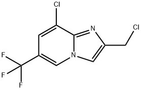 8-Chloro-2-(chloromethyl)-6-(trifluoromethyl)imidazo[1,2-a]pyridine