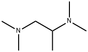 N,N,N',N'-四甲基-1,2-二胺丙烷 结构式
