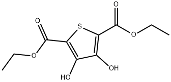 3,4-二羟基噻吩-2,5-二甲酸二乙酯 结构式