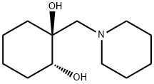 1,2-Cyclohexanediol, 1-(1-piperidinylmethyl)-, cis- (9CI) 结构式