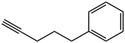 5-苯基-1-戊炔 结构式