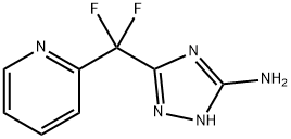 3-(Difluoro(pyridin-2-yl)methyl)-1H-1,2,4-triazol-5-amine