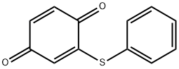 2-(Phenylthio)-p-benzoquinone 结构式