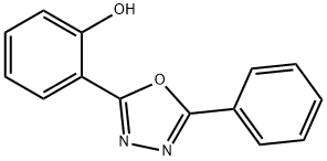 2-(5-苯基-1,3,4-恶二唑-2-基)苯酚 结构式