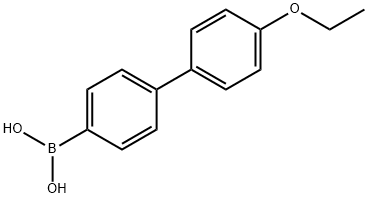 4-乙氧基联苯-4'-硼酸 结构式