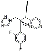 rel-(2R,3S)-2-(2,4-Difluorophenyl)-3-(pyrimidin-4-yl)-1-(1H-1,2,4-triazol-1-yl)butan-2-ol