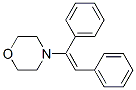 4-(1,2-Diphenylethenyl)morpholine 结构式