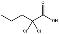 2,2-二氯戊酸 结构式