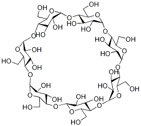 磺丁基环糊精 结构式