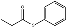 S-PHENYL THIOPROPIONATE, 98 结构式