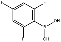 2,4,6-三氟苯硼酸 结构式