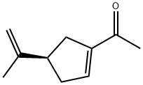 Ethanone, 1-[4-(1-methylethenyl)-1-cyclopenten-1-yl]-, (R)- (9CI) 结构式