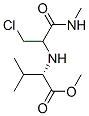 L-Valine, N-[1-(chloromethyl)-2-(methylamino)-2-oxoethyl]-, methyl ester (9CI) 结构式