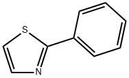 2-苯基噻唑 结构式