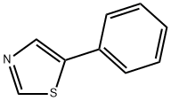 5-苯基噻唑 结构式