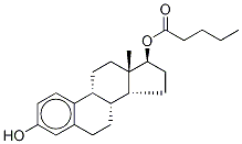 17α-Estradiol 17-Valerate 结构式